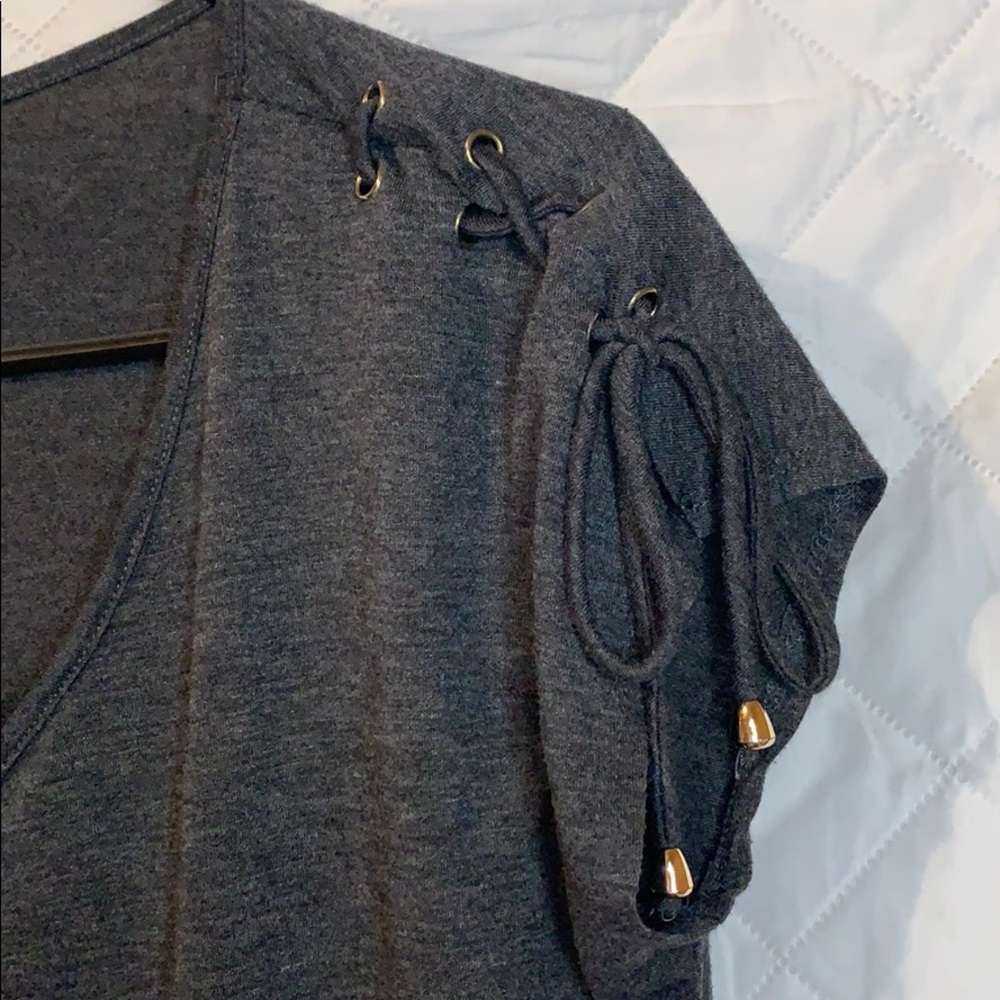 Gray Blouse - Picture 4 of 5